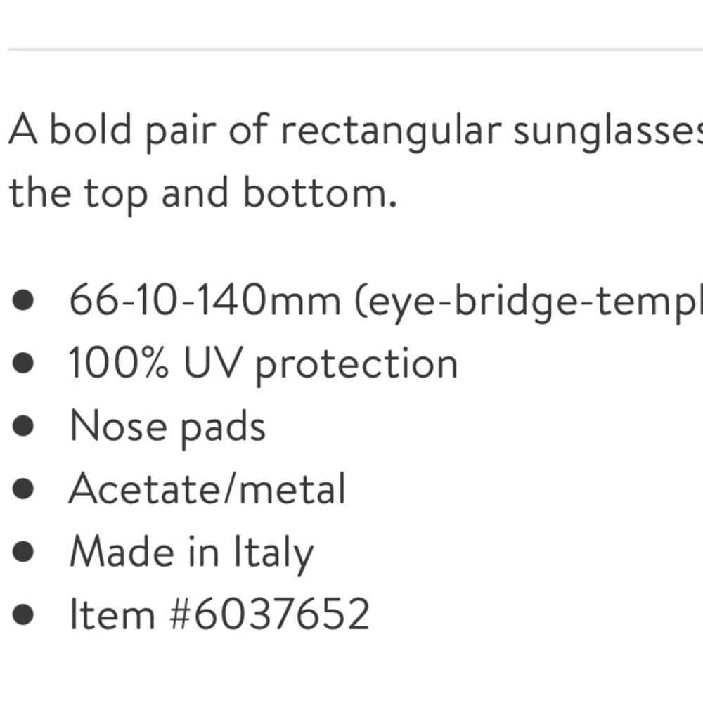 Prada 66 mm rectangular sunglasses with case - image 13